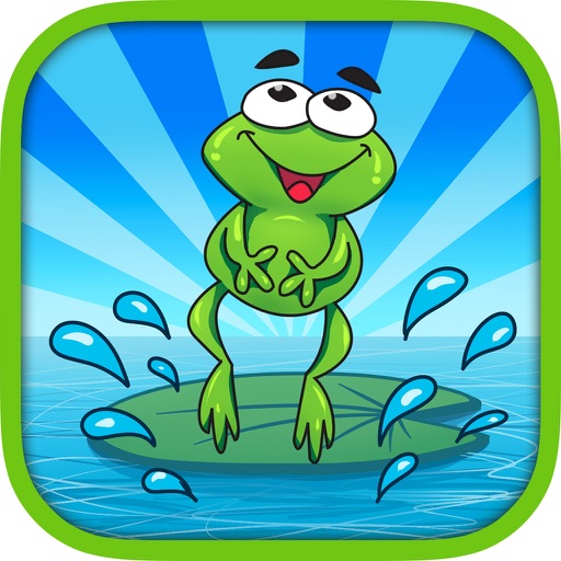 Froggy Jumper - Jump on bamboo leaves and don't let snake reach frog in flood Icon