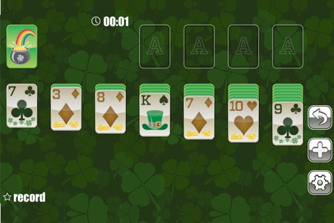 St. Patrick's Day 2016 Solitaire screenshot 4