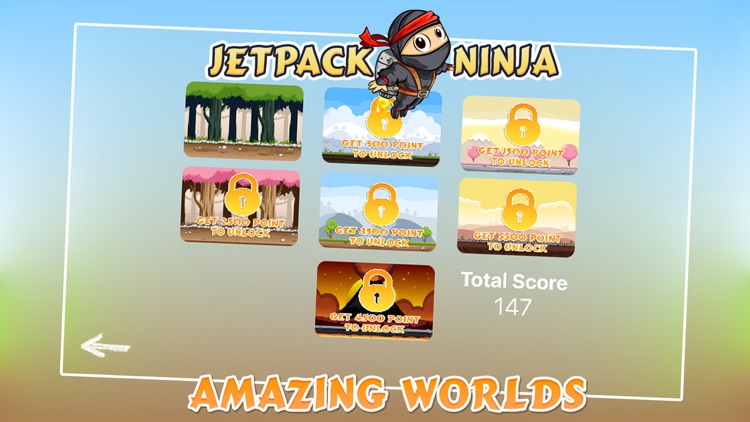 Ninja Warrior Jetpack - Super Hero Fly in Jungle Castle World