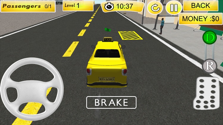 Extreme Taxi Driver 3D - Crazy Parking Adventure Simulators