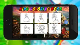 Game screenshot Princess Coloring Book - Amazing draw paint and color games HD apk