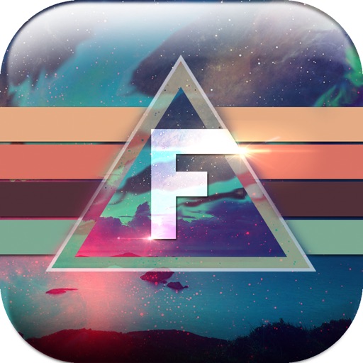 Font Shape Hipster : Text Mask Wallpapers Themes Fashion Pro icon