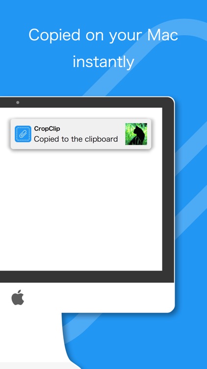 CropClip - Take a photo to your desktop