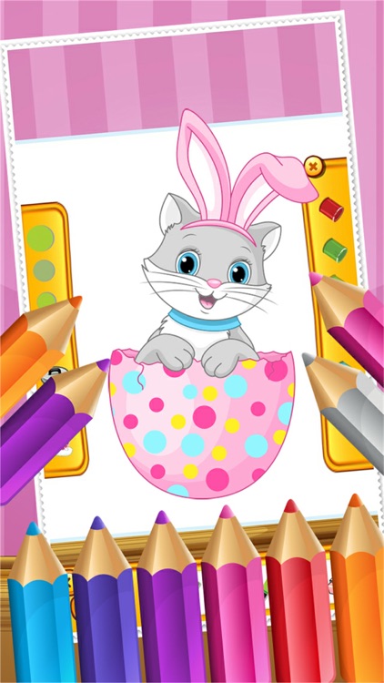 Cat Coloring Book Paint and Drawing for Kid Games screenshot-3