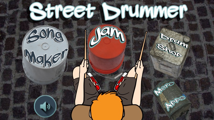 Street Drummer Lite - the bucket drum beatmaker