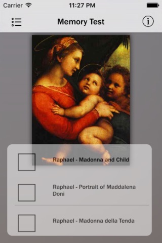 Raphael Artworks Info screenshot 3