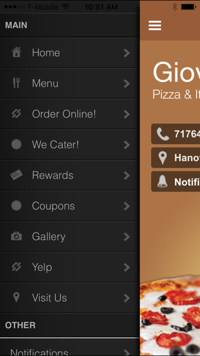 How to cancel & delete Giovanni's Pizza & Restaurant from iphone & ipad 2