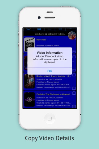 My Videos for Facebook screenshot 4
