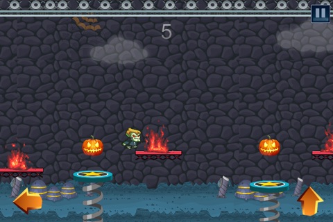 Trampolines - Run & Jump in this Thanksgiving Day! screenshot 2