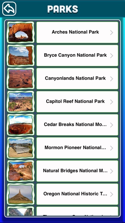 Utah National & State Parks
