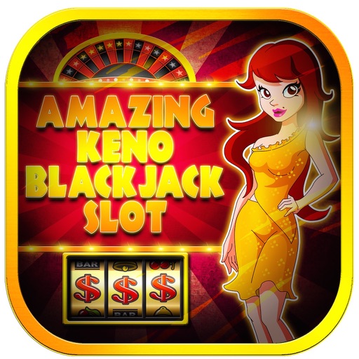 Amazing Keno Blackjack Slot iOS App