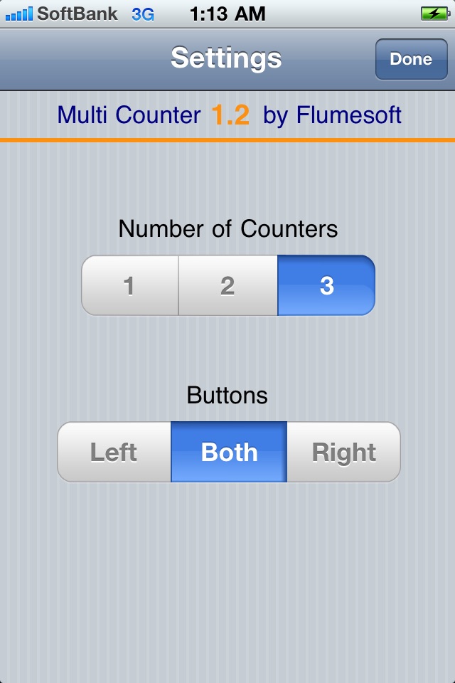 Multi-Counter screenshot 2