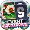 Event Countdown Beautiful Wallpaper  - “ Flower in the Garden ” Pro