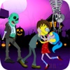 Halloween Zombie Kiss
