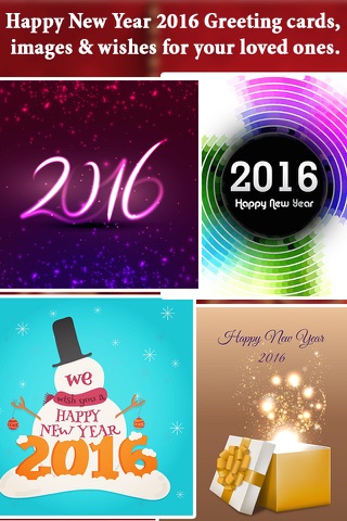 New Year 2016 Cards & Greetings screenshot 2