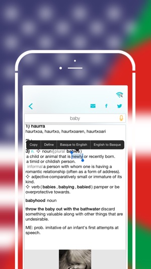 Offline Basque to English Language Dictionary(圖4)-速報App