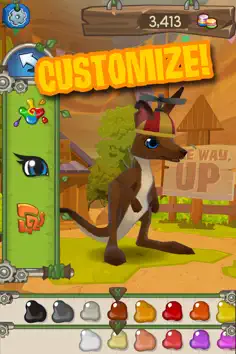 AJ Jump: Animal Jam Kangaroos! - Screenshot 1