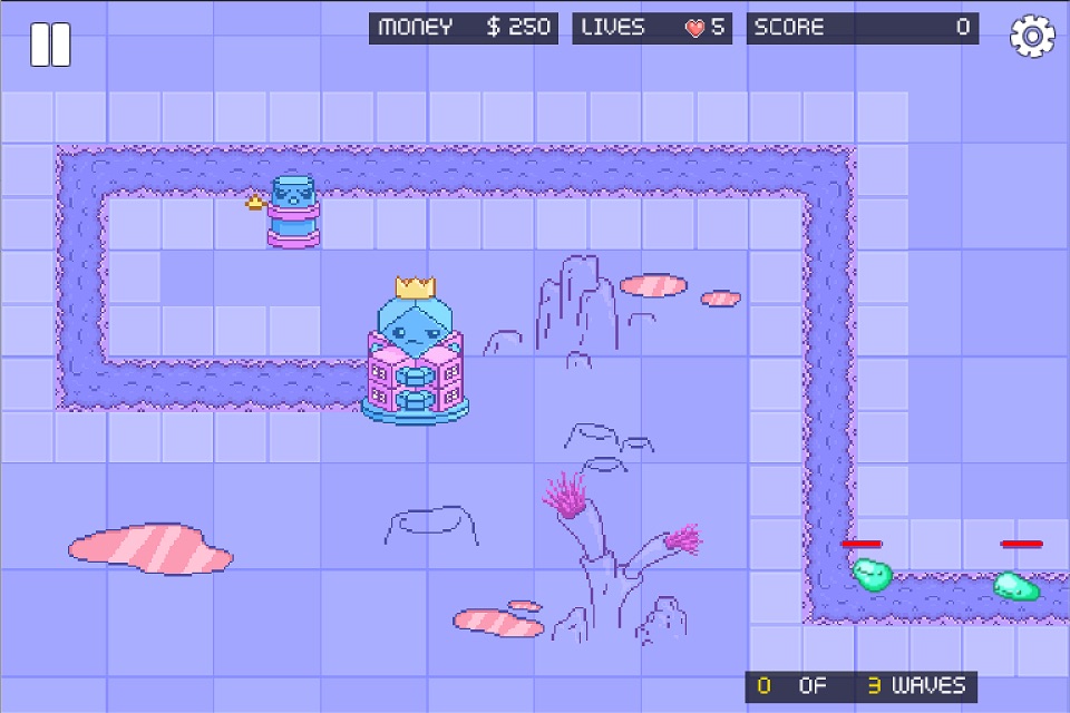 Pixel Cute Tower Defender 2d Free Game screenshot 3