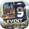Event Countdown Beautiful Wallpaper  - “ City & Town ” Pro