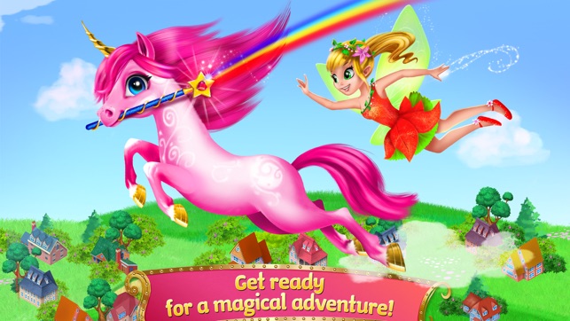 Princess Fairy Rush - Pony Rainbow Adventure(圖1)-速報App