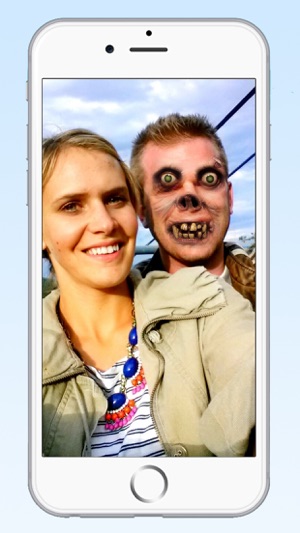 Zombie Photo Booth Editor - Scary Face M