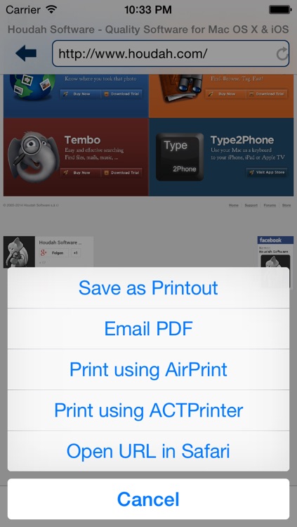 ACTPrinter - Virtual Printer screenshot-3