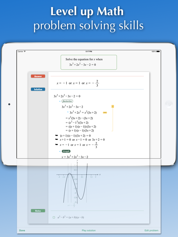 FX Math Solver screenshot