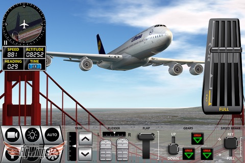 Flight Simulator FlyWings 2016 screenshot 3