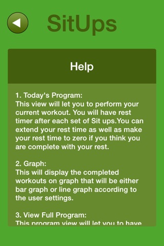 Situps Fitness Workout screenshot 4