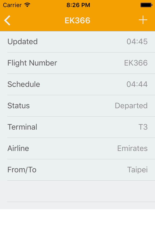 Dubai Airport Flight Status screenshot 4