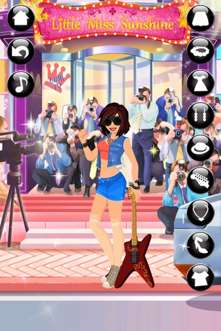 College Stylish Girl DressUp - Makeover Game screenshot 2