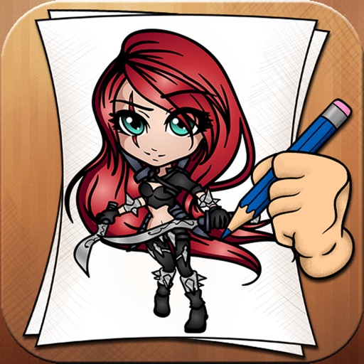 Learning To Draw for LOL Heroes iOS App