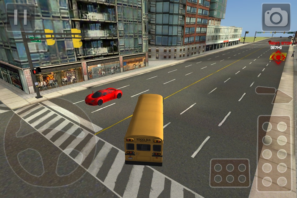 Crazy School Bus Driver screenshot 2