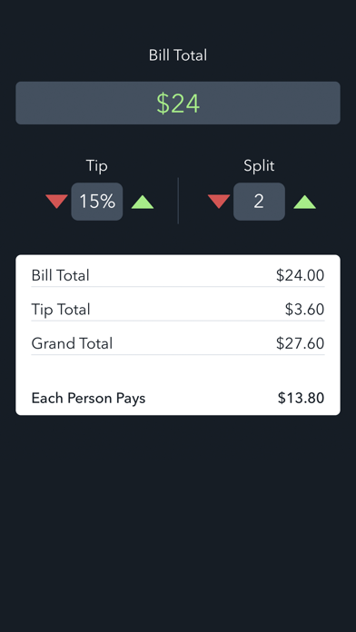 How to cancel & delete BillTipper - Calculate Bill Tip and Split Amounts from iphone & ipad 1