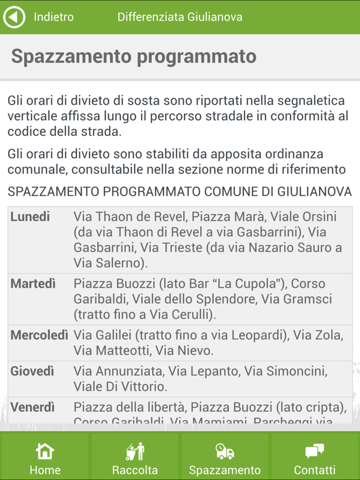 Differenziata Giulianova