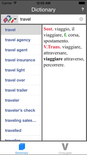 Italian Dictionary (Offline)(圖2)-速報App