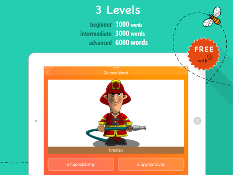 Learn Greek 6,000 Words for Free with Fun Easy Learn Education