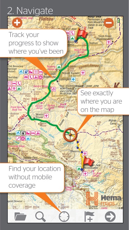 4WD Maps | Hema Australia Offline and Offroad GPS Navigation with 4x4 Touring Maps