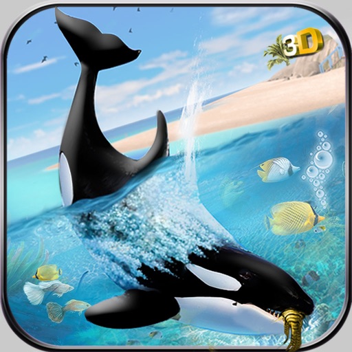 Angry Whale Simulator 2016 Icon