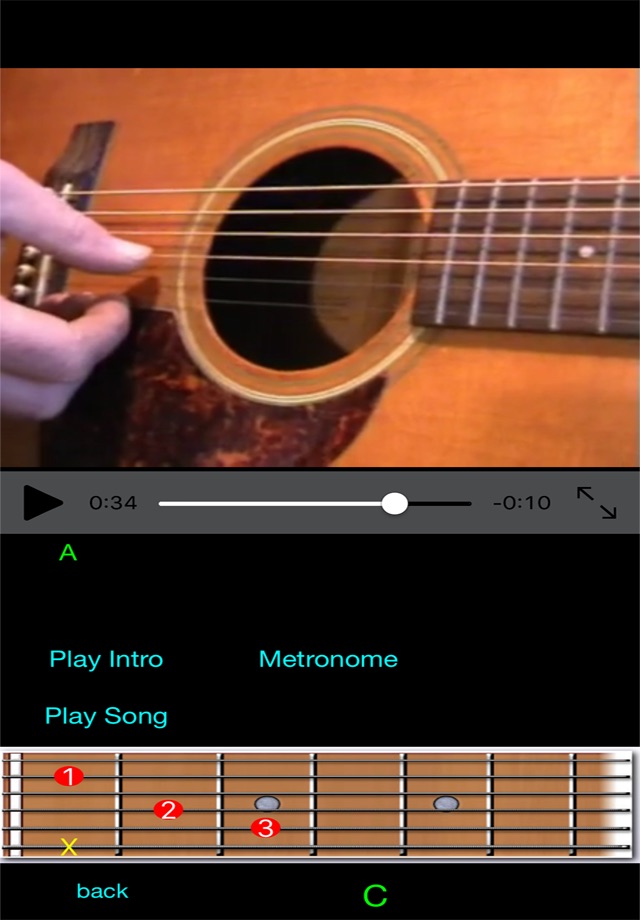 Guitar Lessons Pro screenshot 4