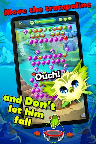 Lumin pop in Volcano Island, blast your way throw 60 colorful puzzles balloon games screenshot 2