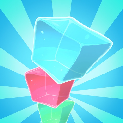 Stack The Frozen Ice Cube Blocks Icon