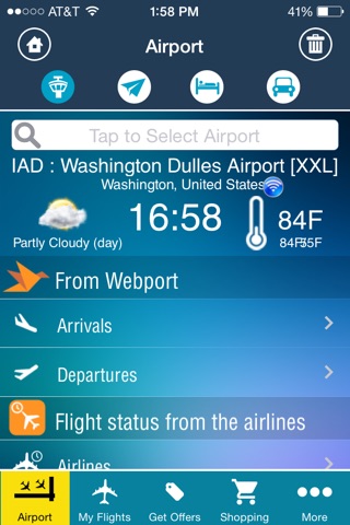 Washington Dulles Airport Pro (IAD/DCA/BWI) Flight Tracker Radar screenshot 2