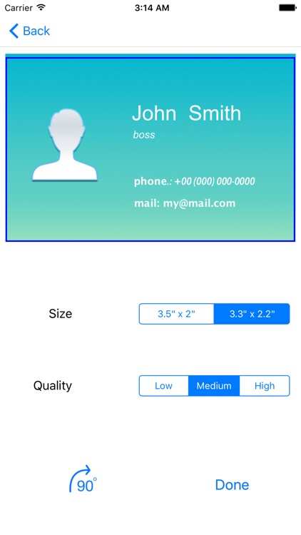 Business Card Holder Simple screenshot-4