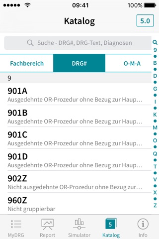 MySwissDRG screenshot 3