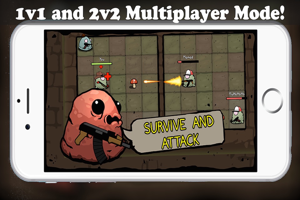 Gun Mole Tactical RPG - Multiplayer Turn Based Shooting Games with Killing Strategy screenshot 3