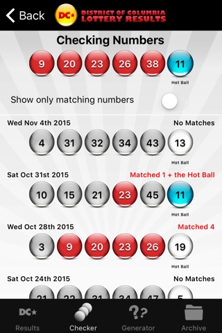 DC Lottery Results screenshot 4