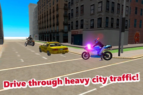 Cop Chase: Bike Pursuit 3D Free screenshot 4