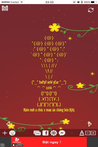 Chúc Tết Năm Mới Bính Thân 2016 - Làm Thiệp Chúc Mừng screenshot 3