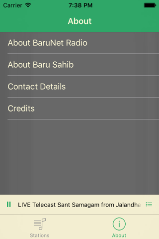 BaruNet Radio screenshot 3